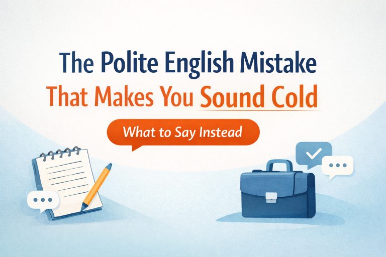 Polite English Mistakes featured image