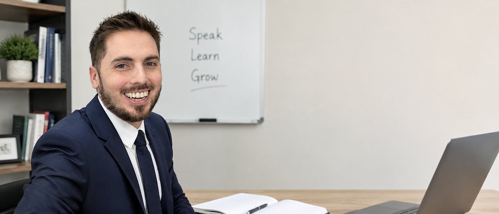 Doug, founder and teacher at English in Hand